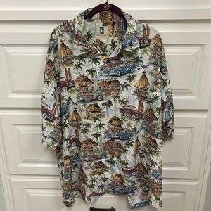 Kahala men’s rayon shirt XXL, like new